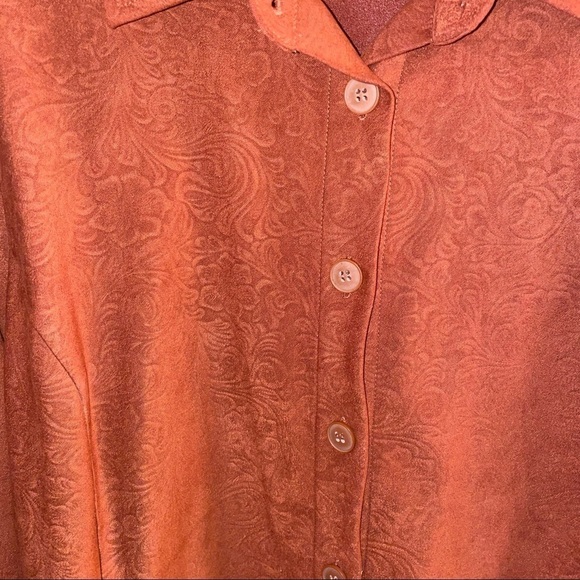 Vintage Button Up Shirt Jacket - Shacket - Picture 5 of 6